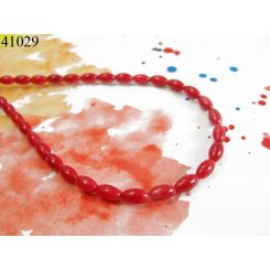 фото Бусы из красного коралла (рис) 