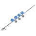 фото Браслет Леденцы - голубой