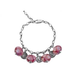 фото Браслет Леденцы розовый