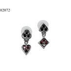 Серьги Покер