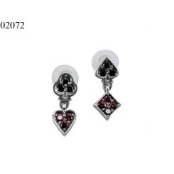 фото Серьги Покер