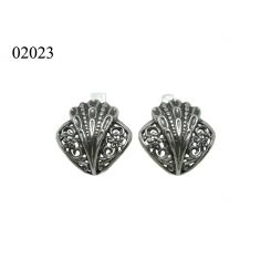 фото Серьги Ракушка 