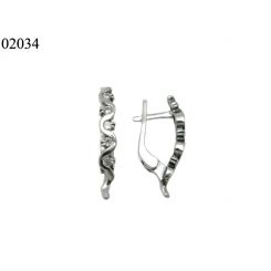 фото Серьги Серпантин