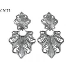 фото Серьги Шахти большие 