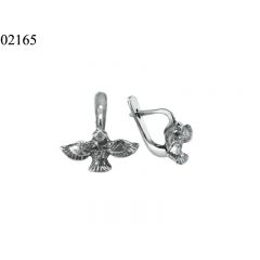 фото Серьги Птички 