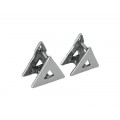 фото Серьги Треугольники