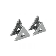 фото Серьги Треугольники