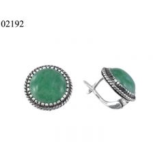 фото Серьги Махаон маленькие