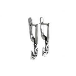 фото Серьги Тризуб Незламних