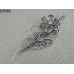 фото Брошь из серебра Нимфа