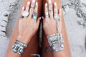Фото Браслеты и кольца Бохо-Шик