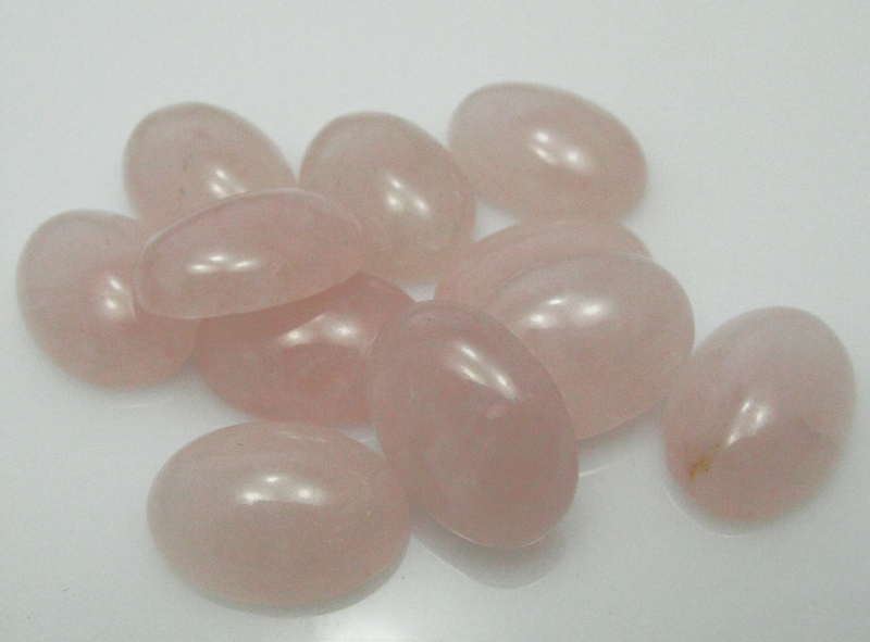 Фото вставка розового кварца